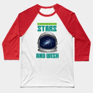 Pixel Stars And Wish Art Baseball T-Shirt